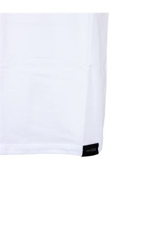 T-shirt in misto cotone bianco LOW BRAND | L1TFW24256538A001